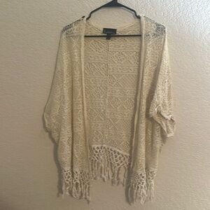 Contemporary Style Signature Studio crochet cover up